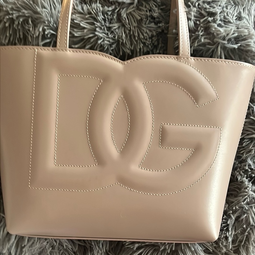 Dolce & Gabbana Beige Tote Bag
